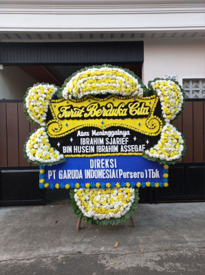 Papan Bunga Duka di Winangun Satu