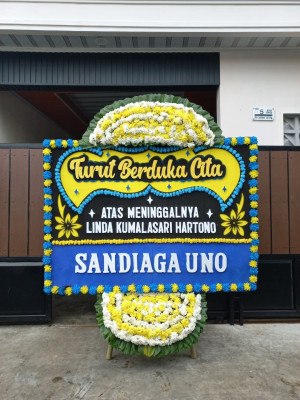 Papan Bunga Duka di Winangun Satu